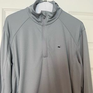 Vineyard Vines Mens Quarter Zip Performance Pullover Size Small